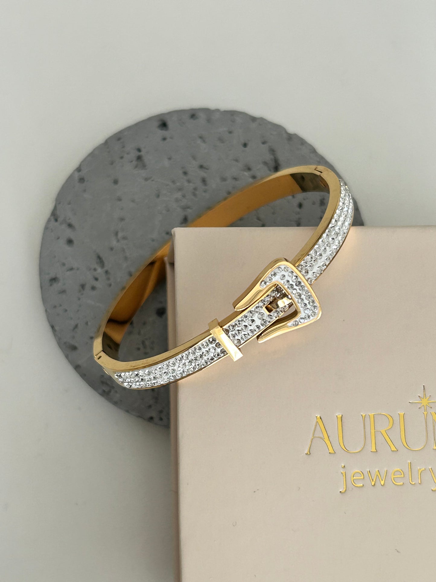 Sara bangle • Belt Sparkle bangle