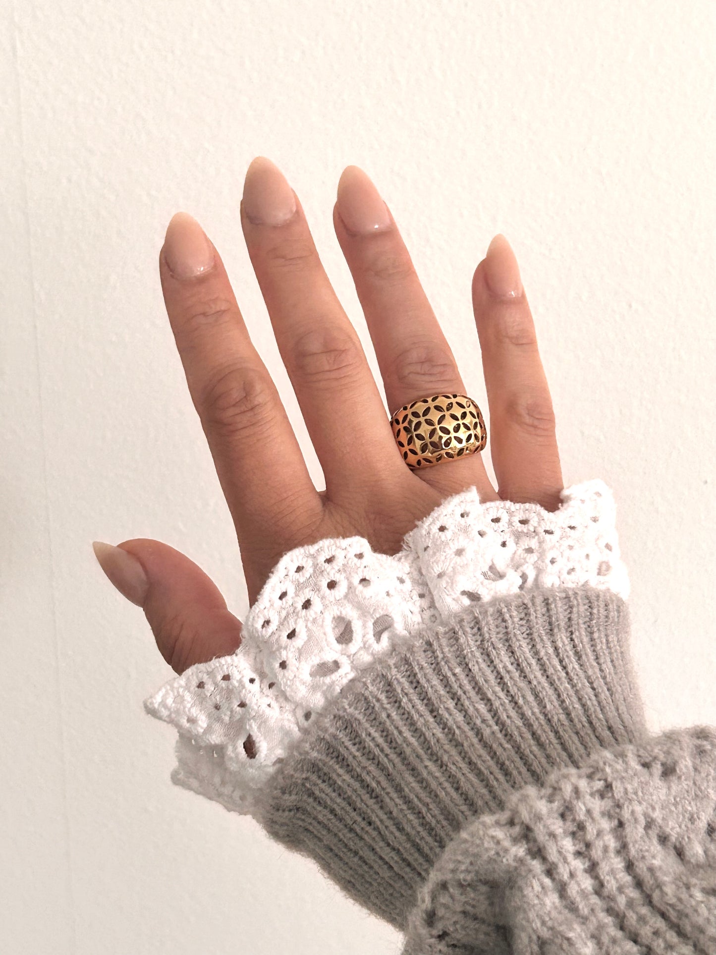 Rijaa Ring • Gold chunky ring