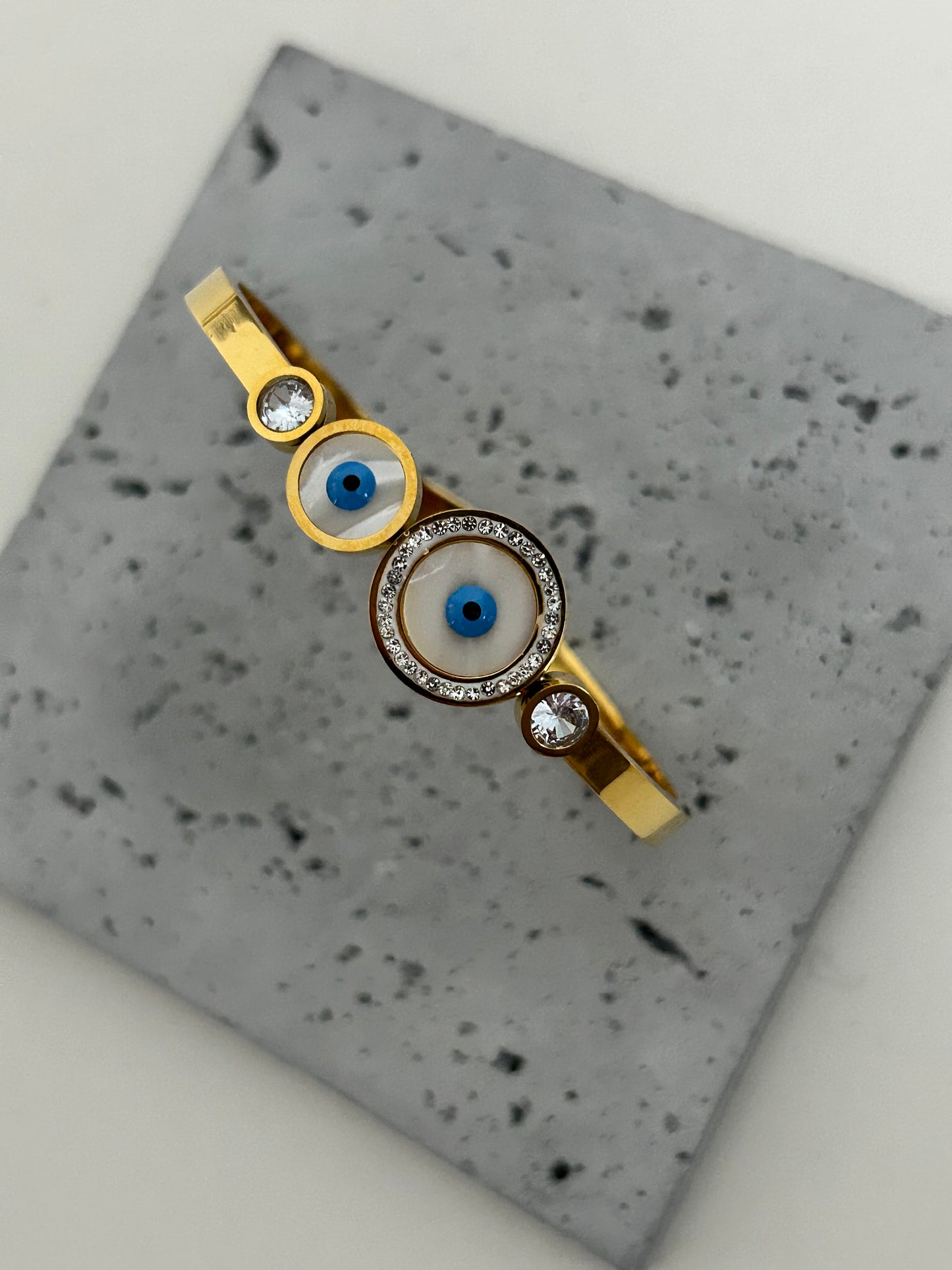 Evil eye bangle