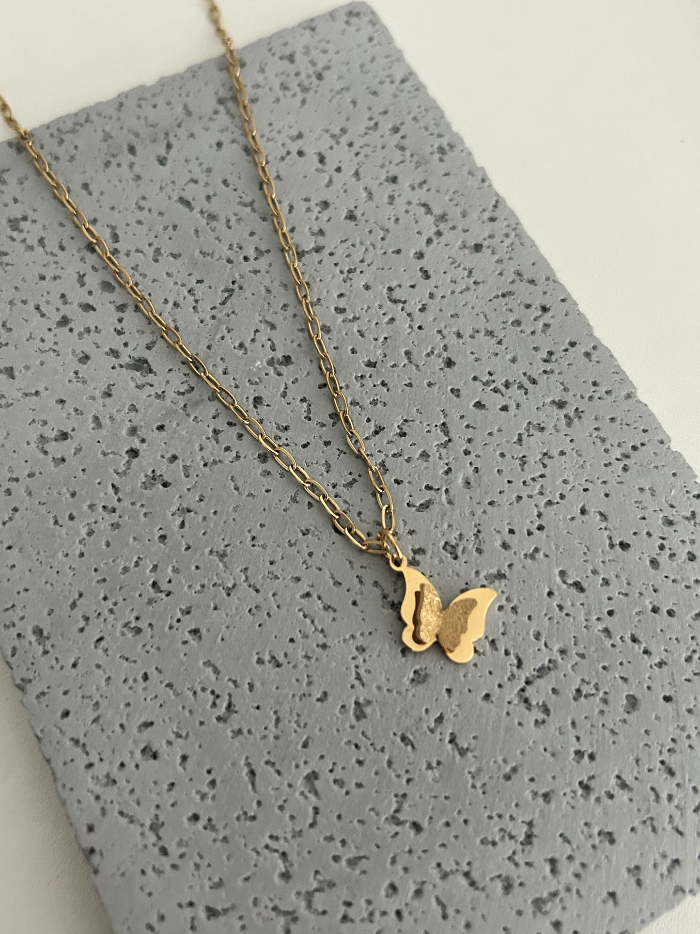 Kubra necklace • Gold Butterfly necklace