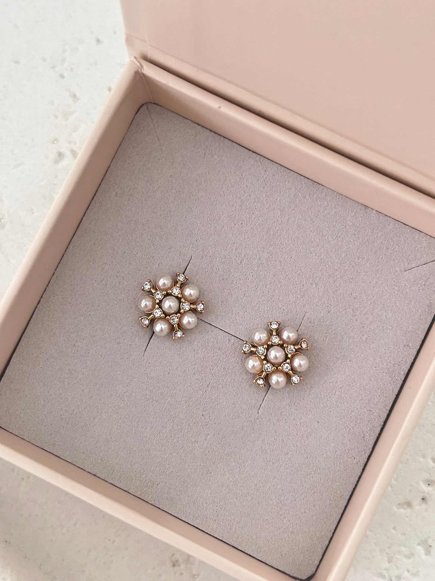 Nabila  earrings • Pearl Earrings