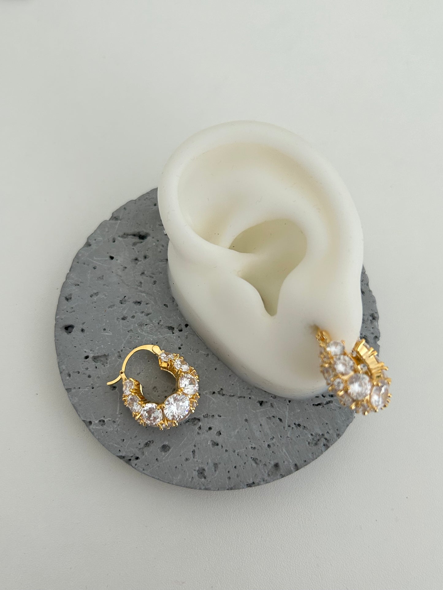 Zinya hoop earrings