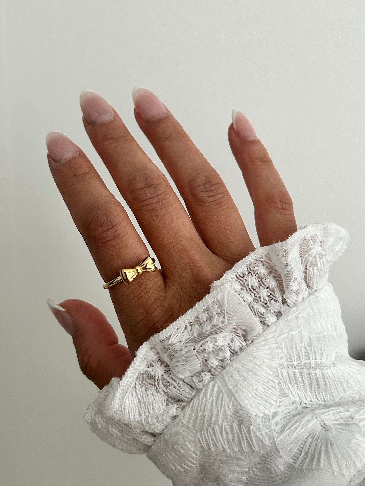 Grace Ring • Gold bow ring