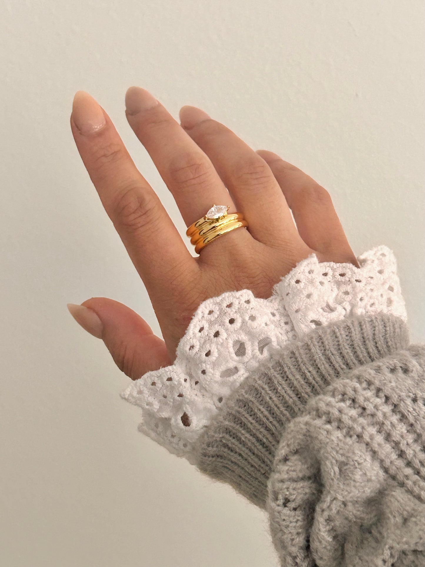 Dana Ring • Gold chunky ring