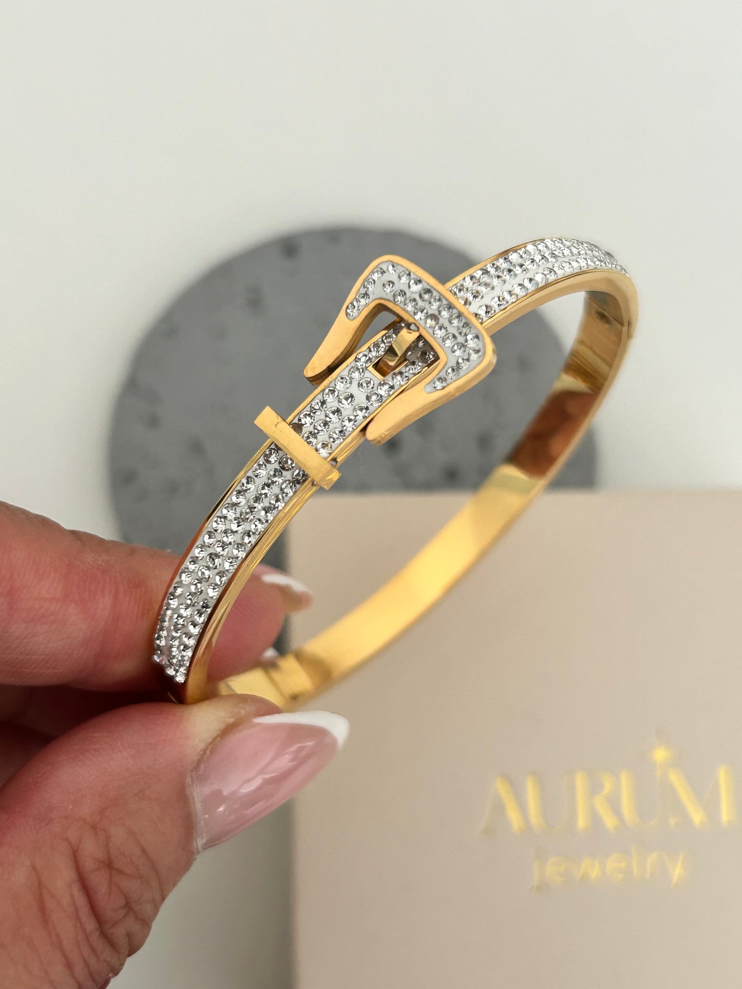 Sara bangle • Belt Sparkle bangle