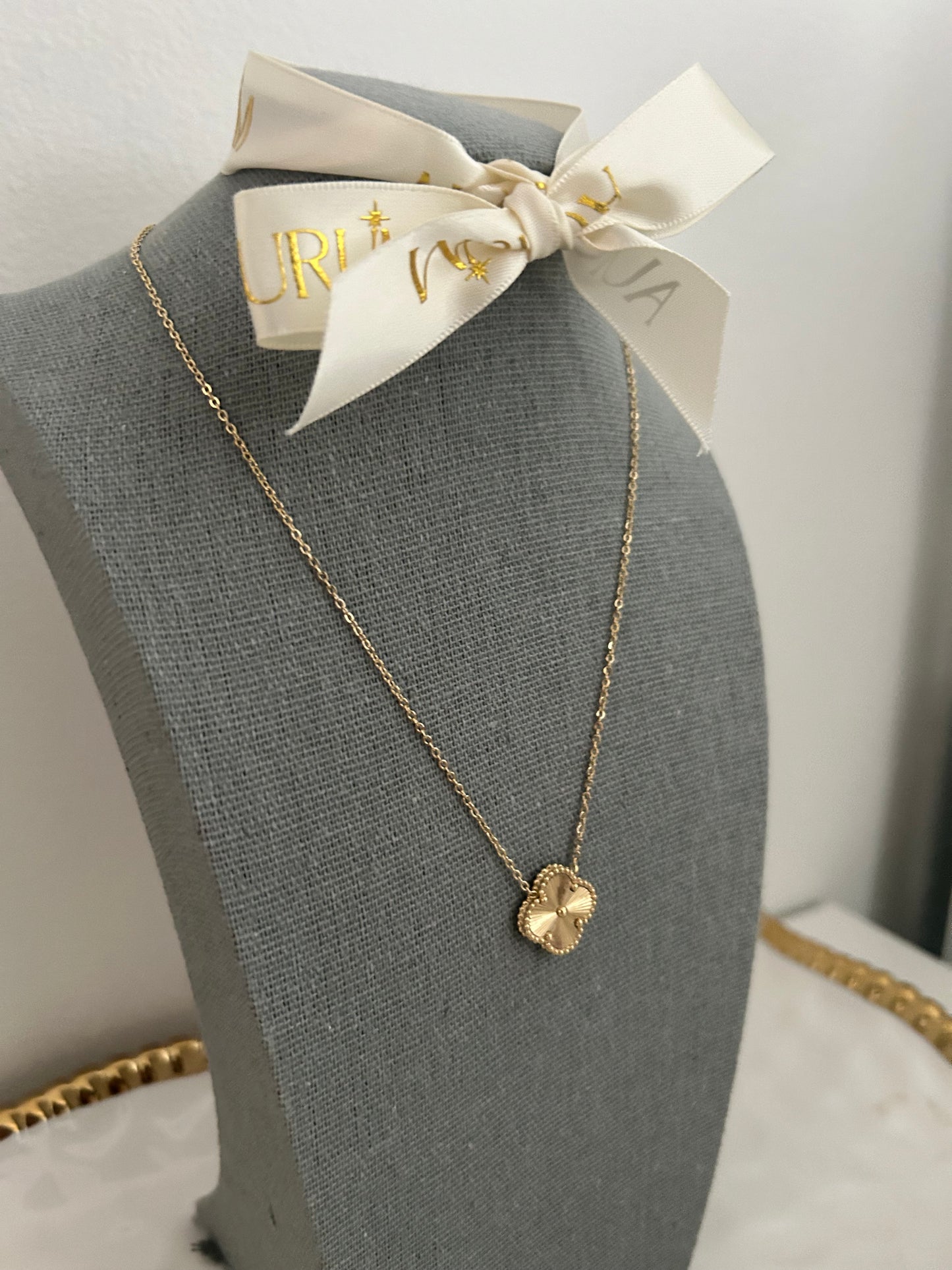 Aliya necklace • Four Leaf Clover Necklace