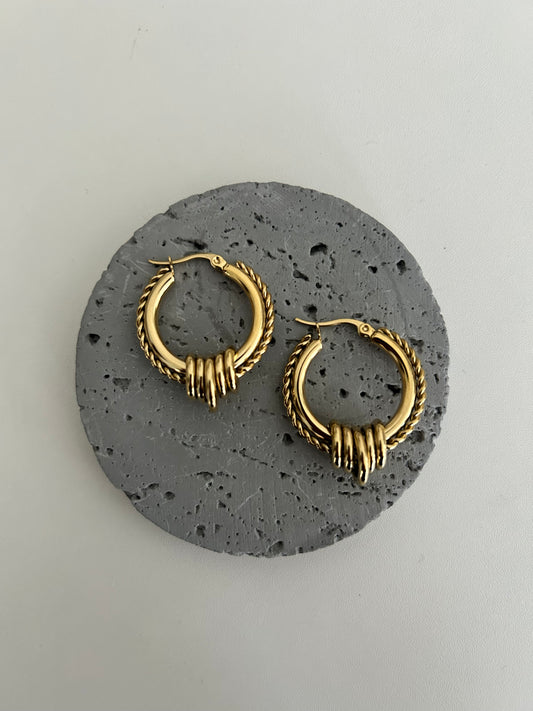 Safa Hoop Earrings