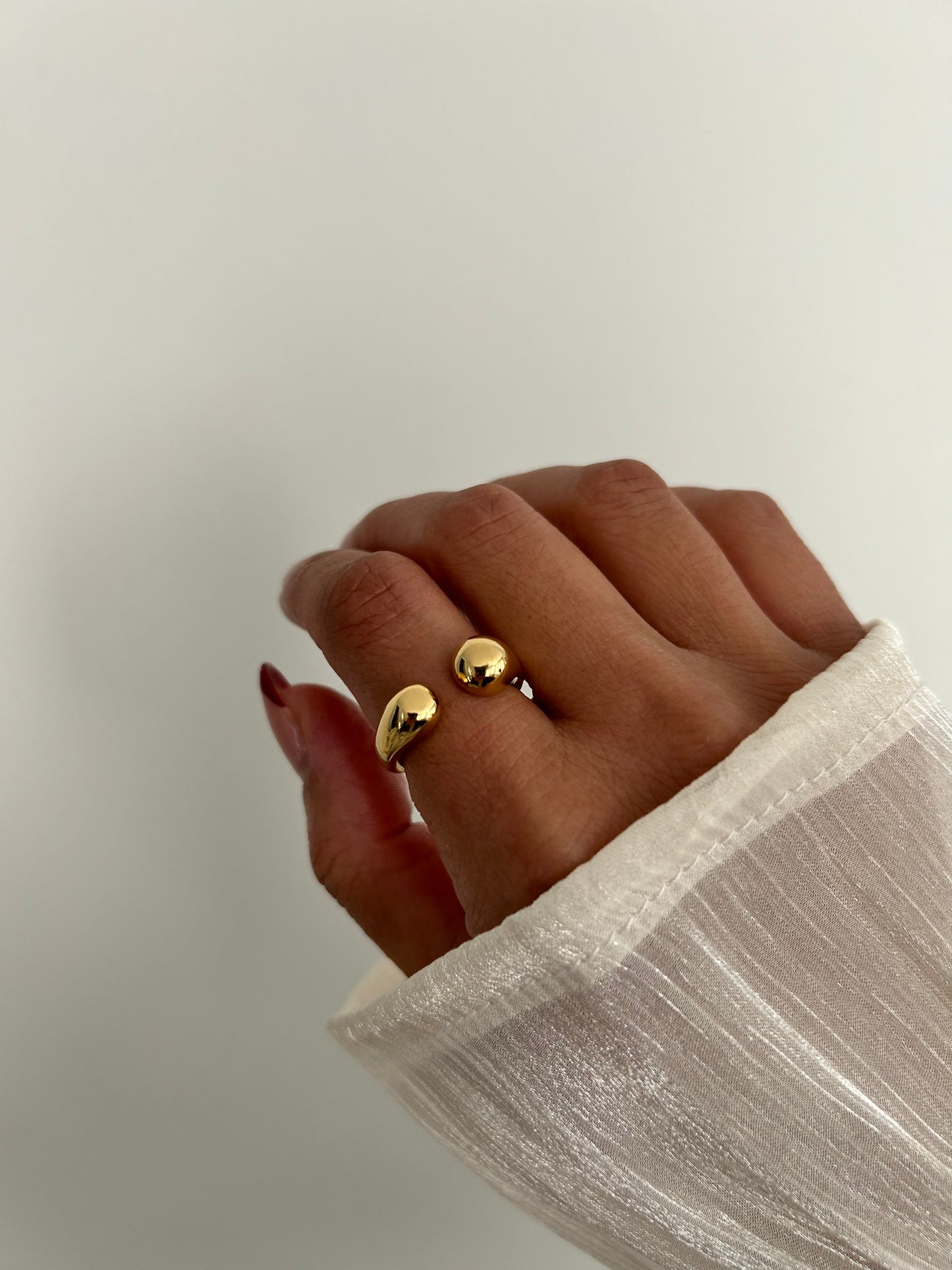 Masumi Ring • Gold minimal ring