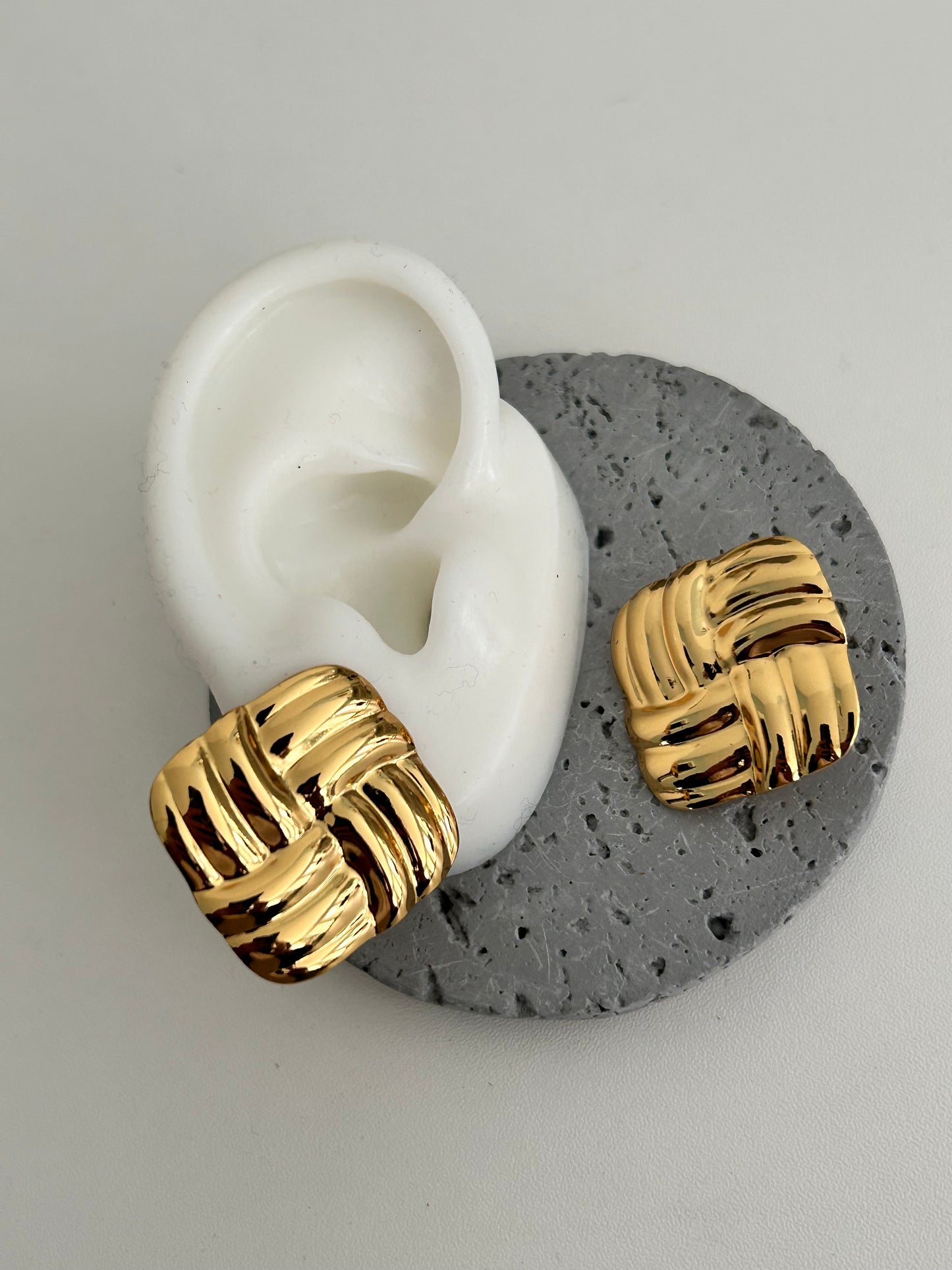 Sadia Earrings • Super lightweight Chunky earrings