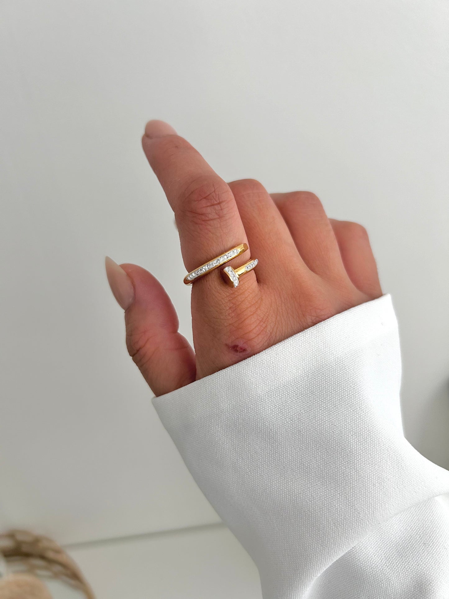 Zainab CZ Ring