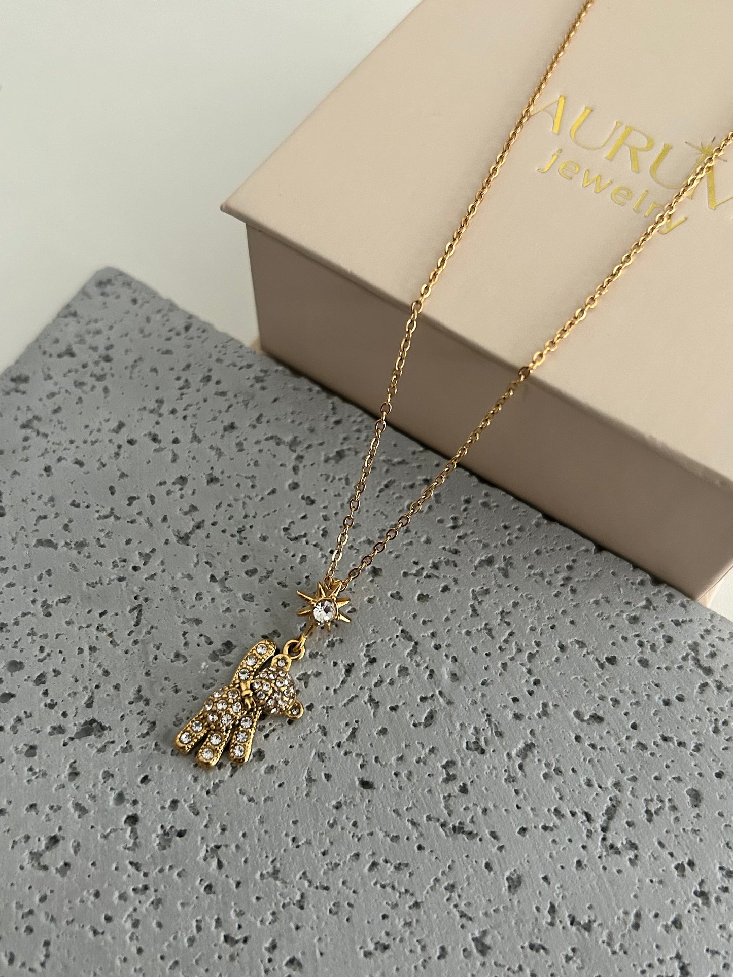 Zayna necklace • Up to the Stars Bear necklace