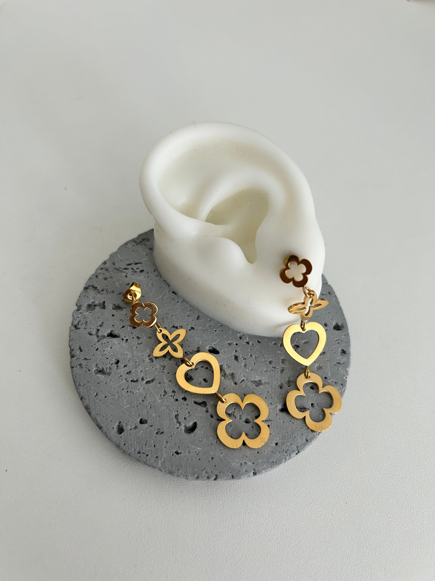 Alizeh earrings - Aurum Love and Luck Gold Earrings