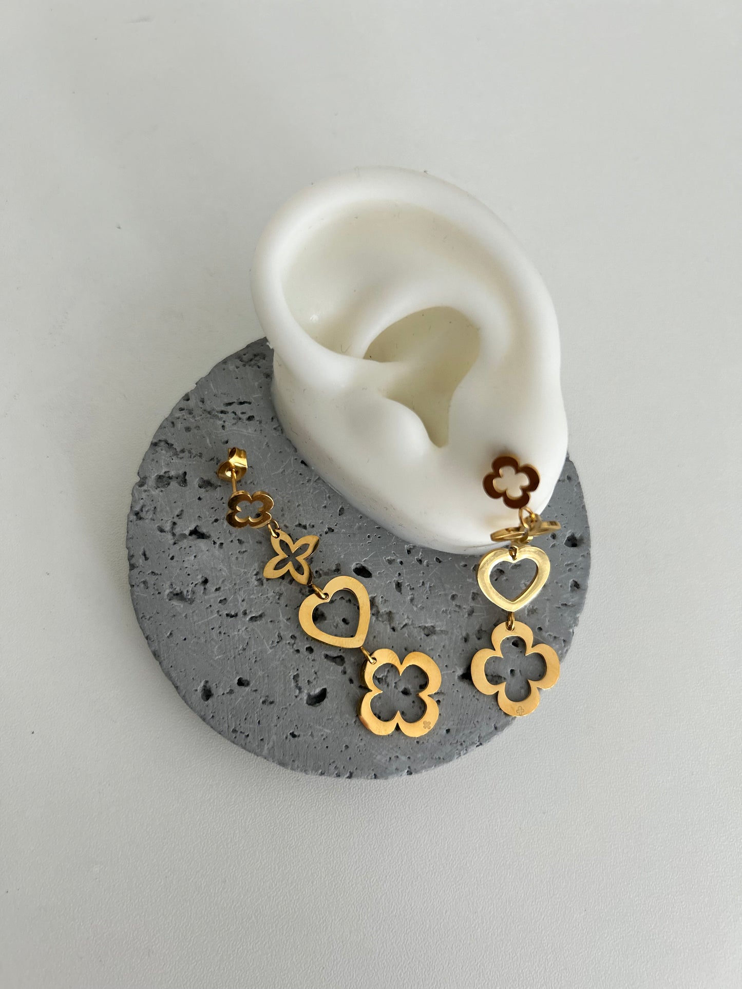 Alizeh earrings - Aurum Love and Luck Gold Earrings