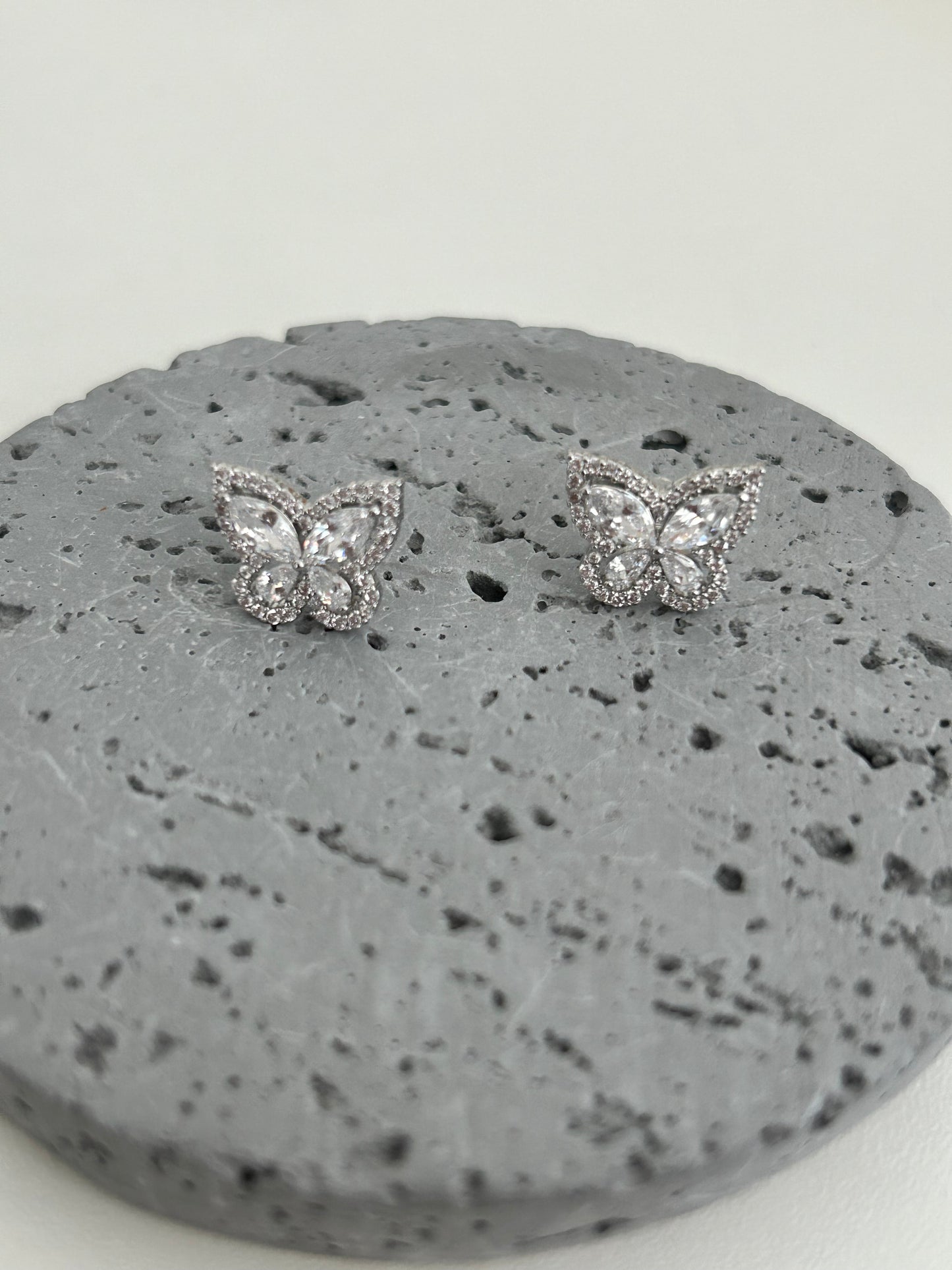 Verity earrings • Butterfly studs