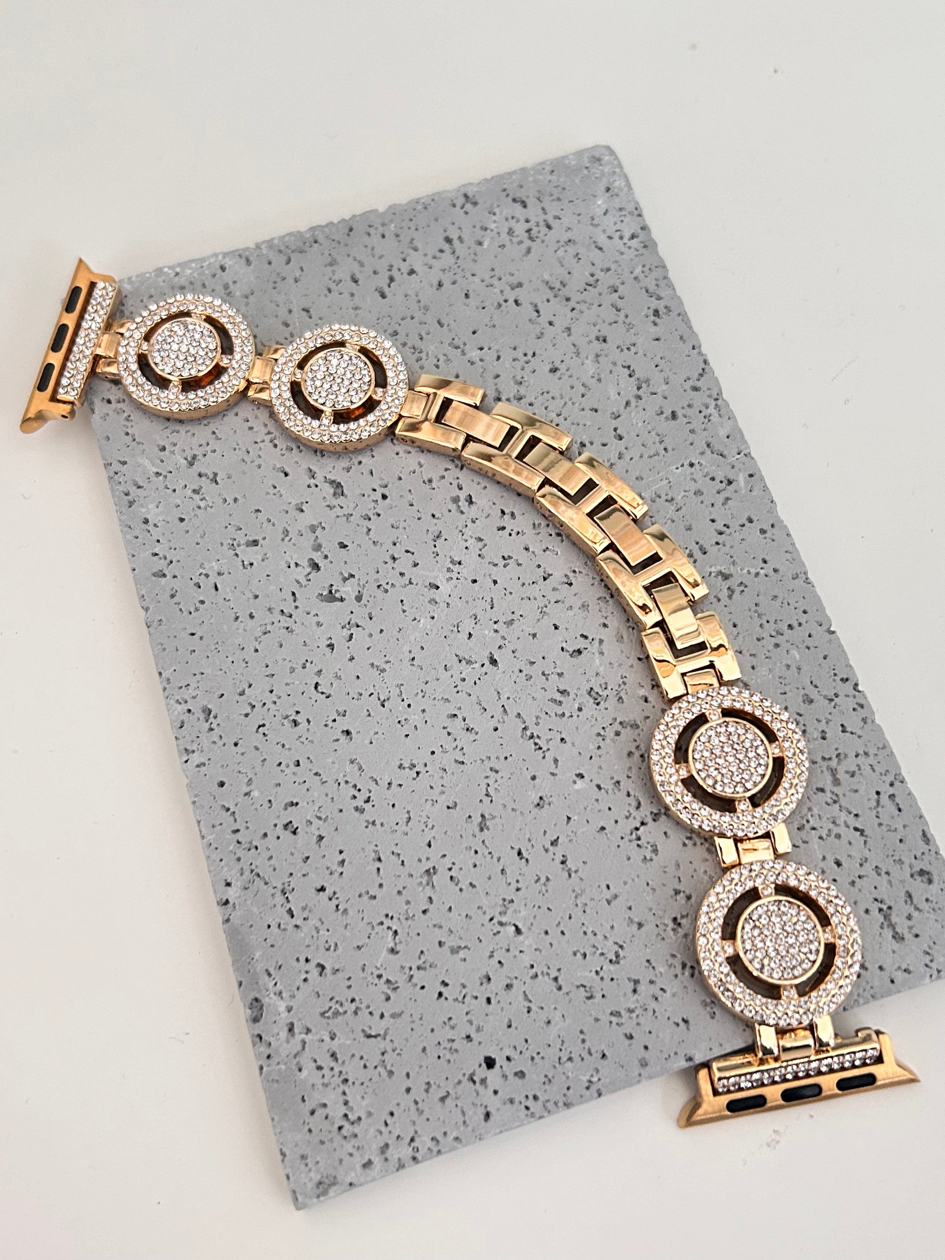 Gold apple watchband