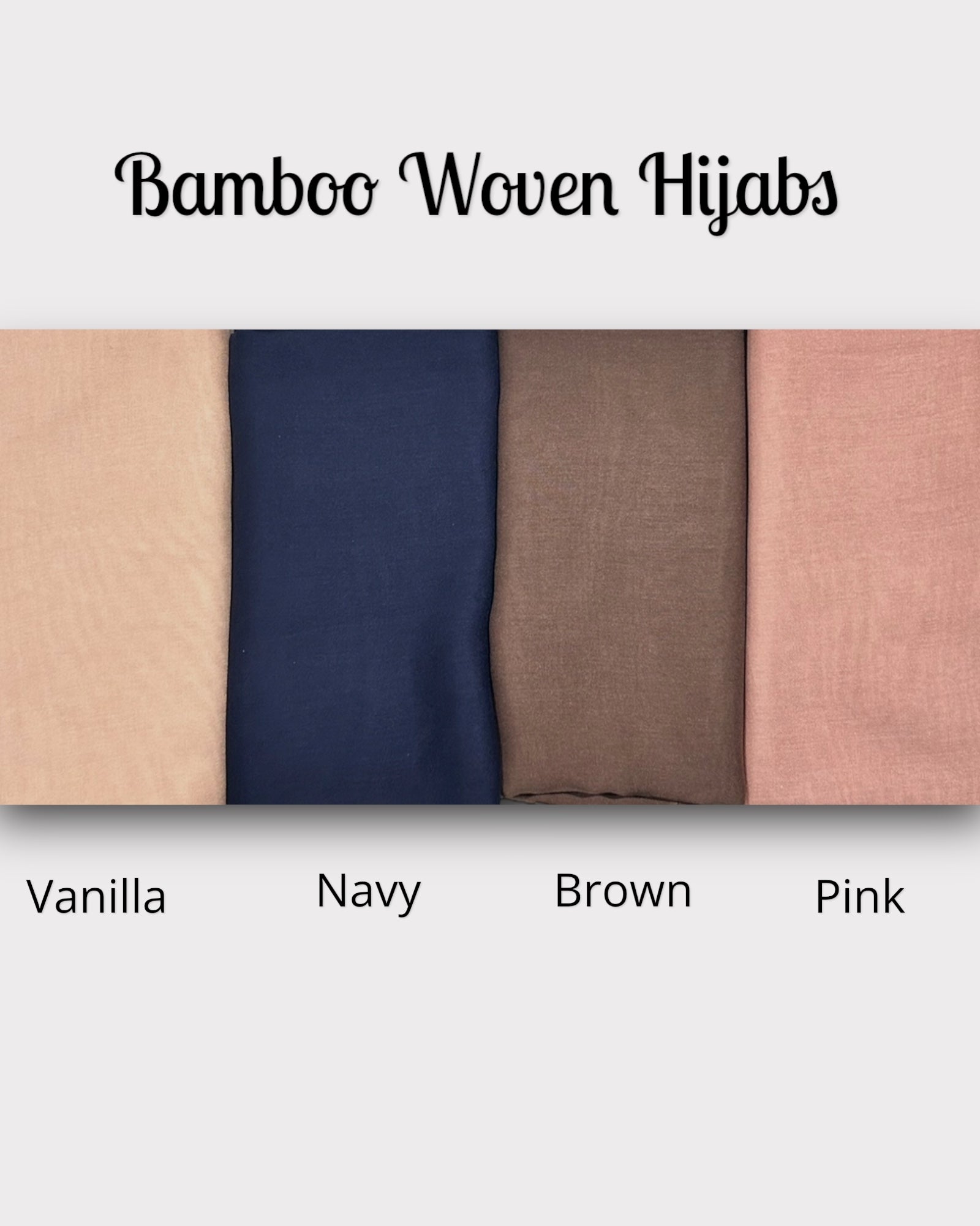 Bamboo woven hijab Aurum jewelry and accessories canada